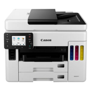 Canon – MAXIFY MegaTank GX7021 Wireless All-In-One Inkjet Printer with Fax – White